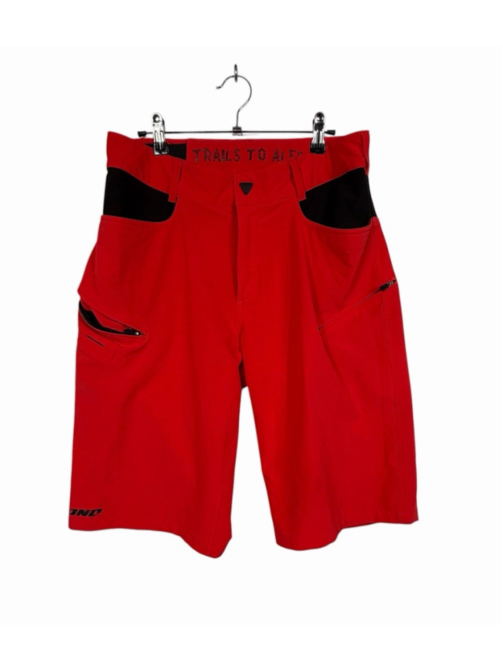 One Industries Mens Atom MTB Red Cycling Mountian Bike Shorts Size 30